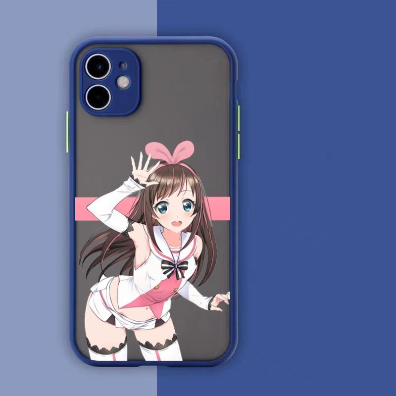 Cute Virtual Idol Kizuna AI Phone Case For IPhone 14 13 12 11 Mini Pro Max XS X Max XR 8 7 Plus SE 2022 Skin Color Phone Cover