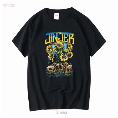 Jinjer ett prog metalband Fans T-shirt S 234XL FN1935 långa eller korta ärmar vintage Tvättad Mångsidig Stretchig Andningsbar