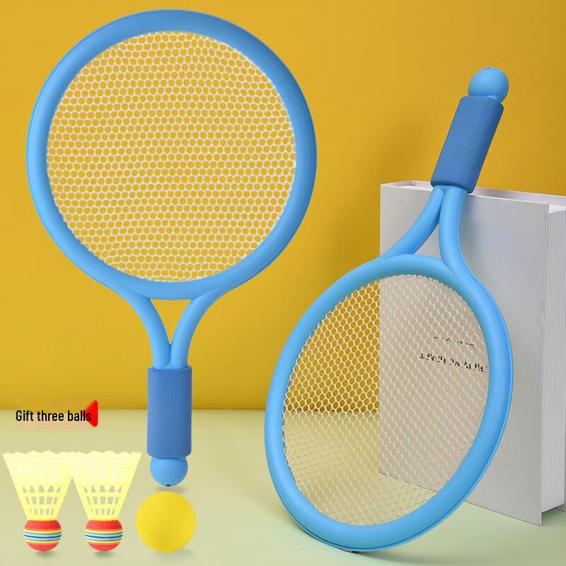 Green Mantis Kids Orange Badminton Set