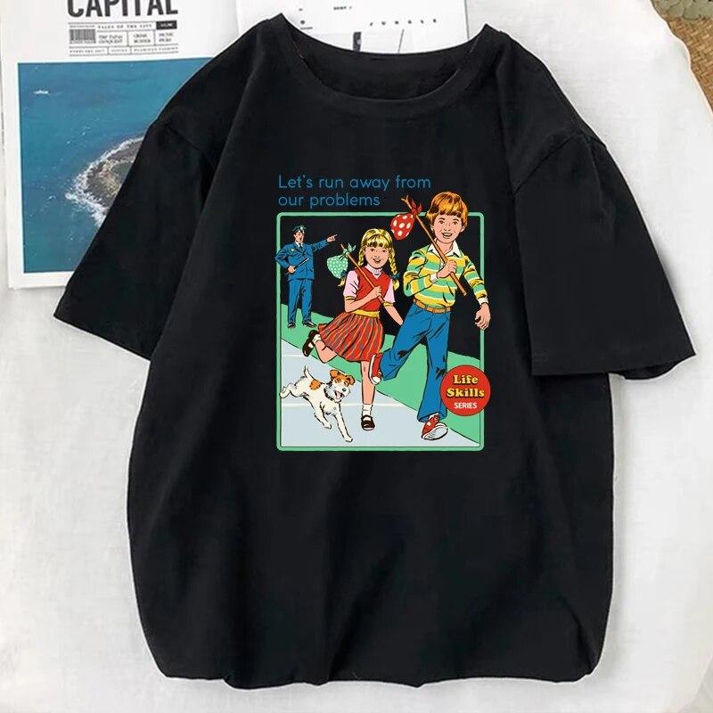 Sell Your Soul! T-shirt Vintage 90s Classic Satan Demon Funny Supernatural Graphic Tops Women Unisex Popular Cartoon Streetwear Tee