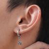 Vnox Viking Axe Hoop Earrings for Men Stainless Steel Drop Dangle Norse Mythology Jewelry Gift