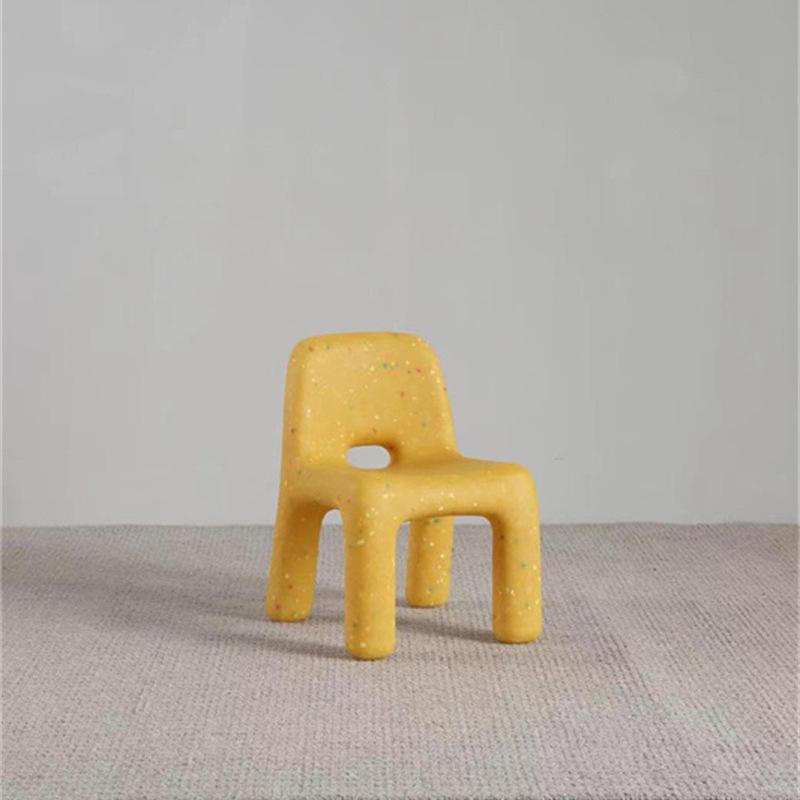 Charming Kids' Rotomolded Chair with Backrest - Perfect for Kindergarten and Outdoor Leisure