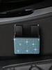 Bling Car Dashboard Organizer – Rhinestone Adhesive Storage Box, Non-Slip Liner, Universal Fit for All Vehicles