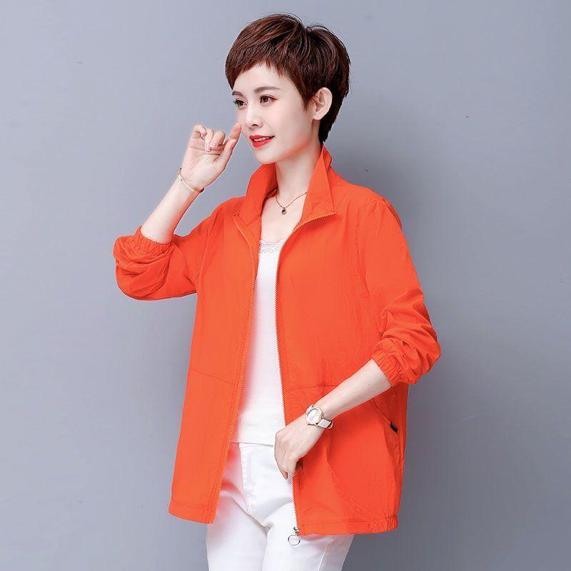 Women's Sun Protection Clothing for Summer Loose Middle-aged and Elderly Outdoor UV Protection Sun Protection Clothing