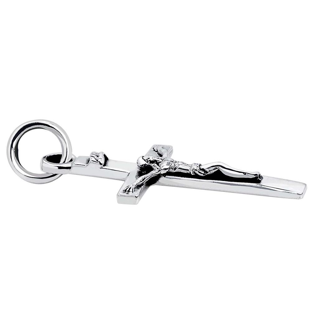 [Sears] Pendant Top, Men's & Women's, Sterling Silver 925, Cross Design, sp01-0003