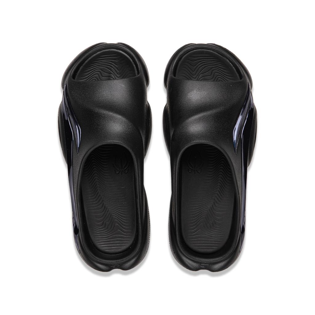 Li Ning Badfive Slide Lässig Bequem Trendig Dicke Sohle Höhensteigernd Rutschfest Verschleißfest Atmungsaktiv Leichtgewicht Badeschuhe ABTW001-4