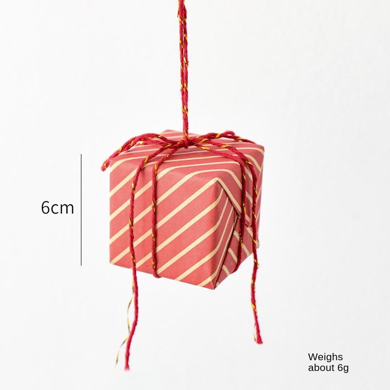 Christmas Gift Package Three Piece Pendant Set Decoration Gift Box Christmas Tree Christmas Window Display Home Decoration