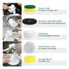 Rechargeable Electric Cleaning Brush with Multiple Replaceable Heads - Ideal for Kitchen and Bathroom Power Scrubber