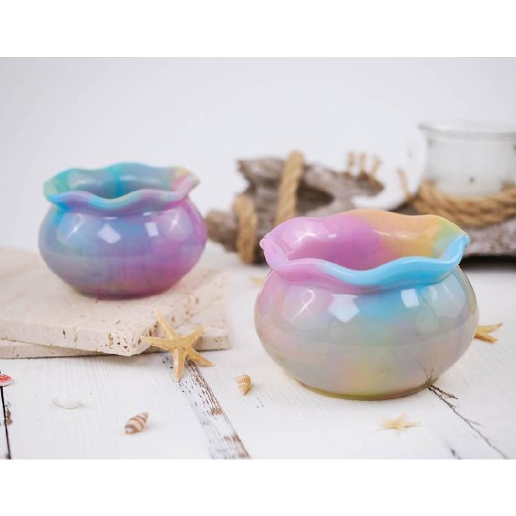 Fish Tank Shape Jar Silicone Mold DIY Creative Succulent Flower Pot Vase Jewelry
