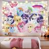 My Little Pony Tapestry - Cute Girls' Room Dorm Decor Wall Hanging Backdrop.