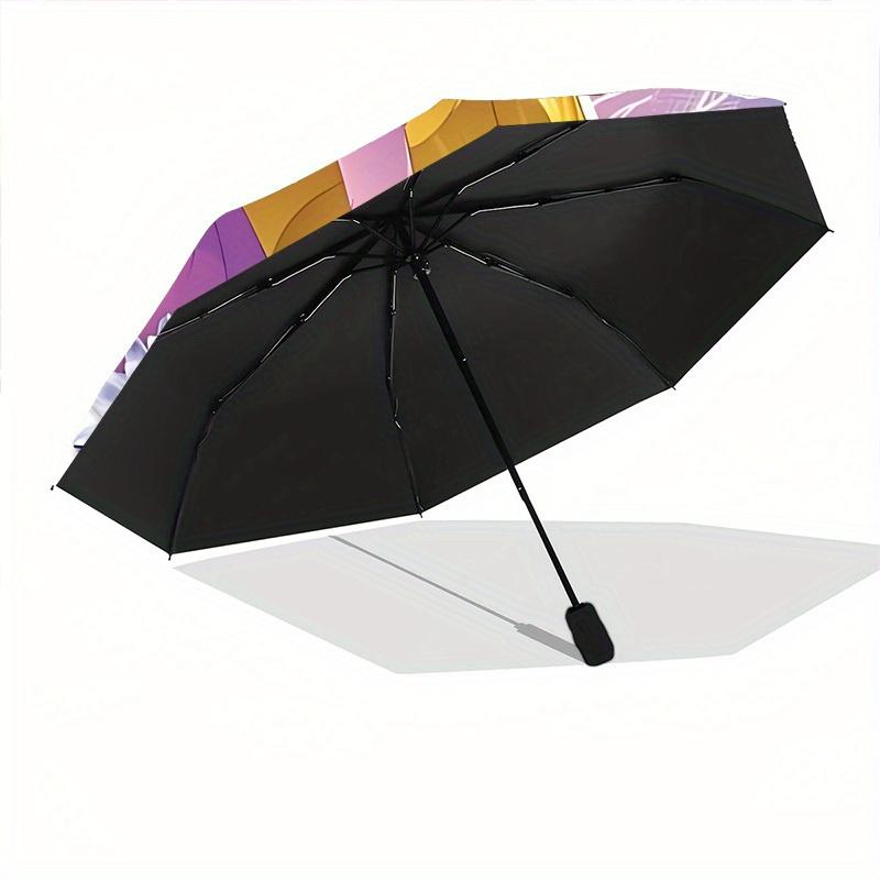 1pc Tangled, Princess Rapunzel Automatic Umbrella | Portable Foldable 8-Rib Manual Open, Casual Accessory, Durable Canopy yy250823026