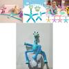 Stretchable Giraffe Toy With Suction Cup And Expandable Neck