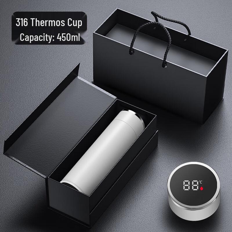 Mei Shang Yuan 460ml 316 Stainless Steel Digital Display Thermos