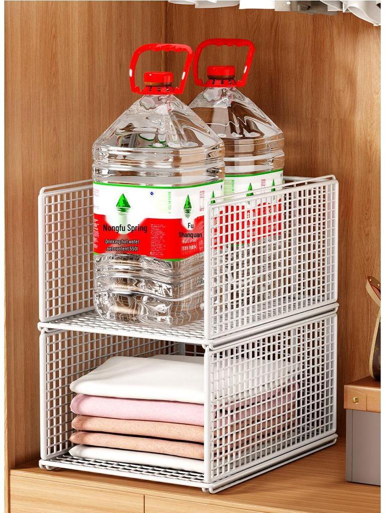 Organizator szaf: Warstwowe przegródki do przechowywania ubrań