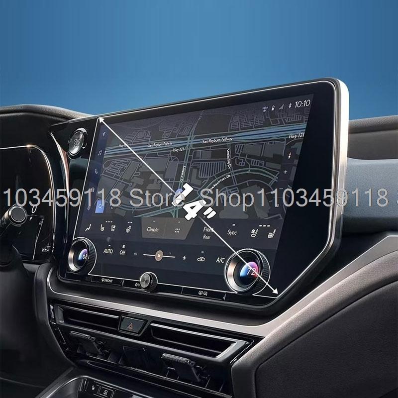 Gehärtetes Glas Displayschutz für Lexus RX 350 450 -2025 2026 14 Zoll Autoradio GPS-Navigation Linkslenker oder Rechtslenker