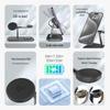 QI2 Magnetic 3-in-1 Wireless Charger Stand for Apple, Samsung Watches & Earbuds