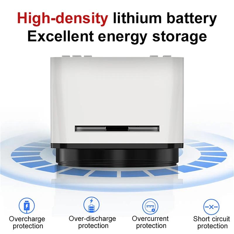 360° Rotating Electric Automatic Card Dealer Machine Poker Playing Cards Dispenser 2 Decks Games Cards Dealing Tools 2500mAh