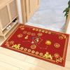 Seven Stars Luck & Fortune Entrance Mat with Five Emperor Coins