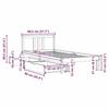 VidaXL Bed Frames Without Mattress 75x190 Cm Solid Pine Wood 3301620