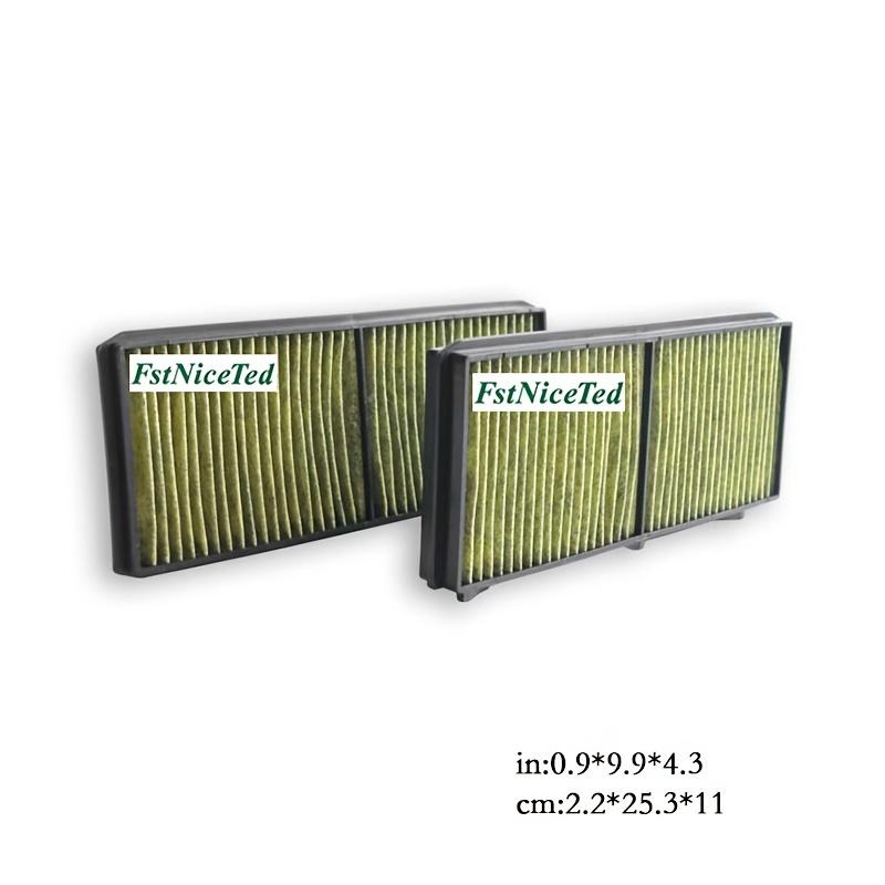 2 buc Filtru de aer condiționat nețesut galben de cărbune activat se aplică la Seahorse M5/M6/ Seahorse V70 OE 23307000C