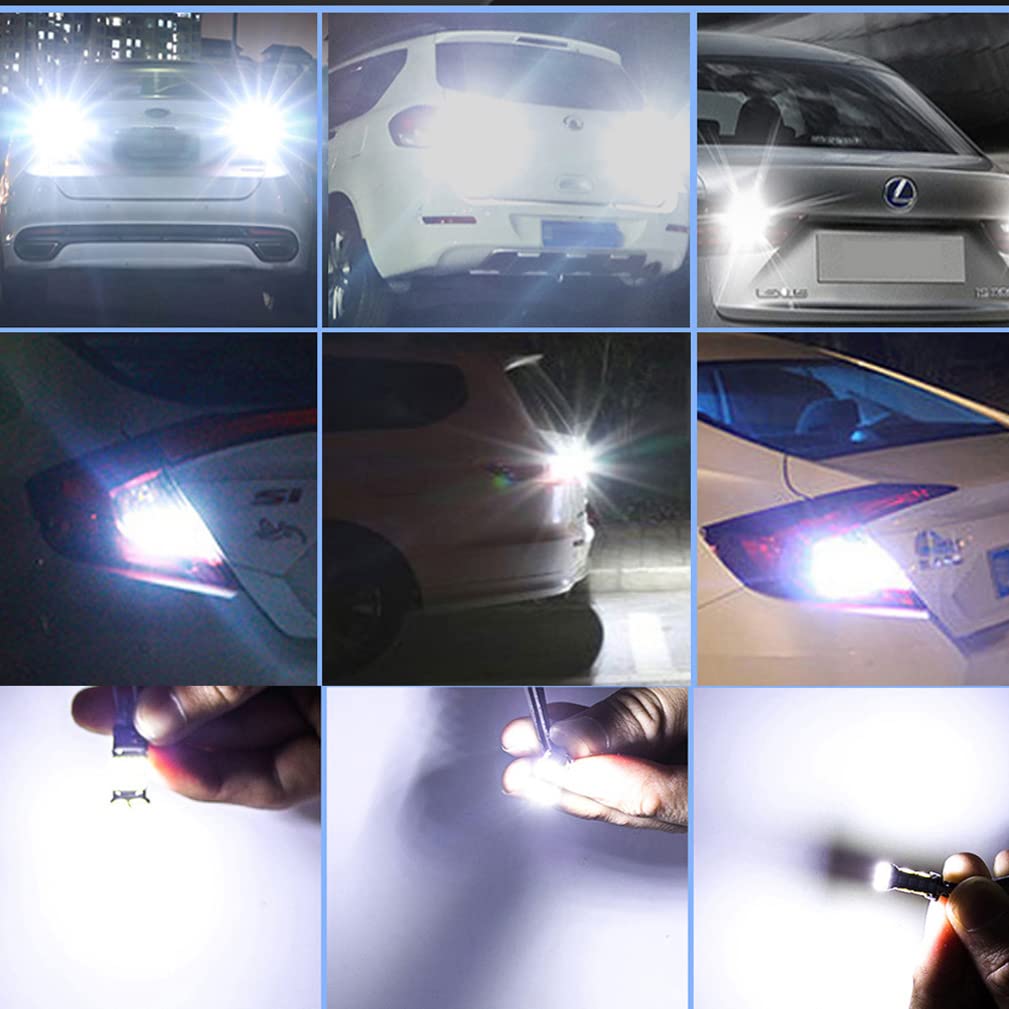10 T10 6000K Vehicle Inspection 26 3014 LED for Car Lamps LEDs, White, Brightness, Compliant, Chips, 12V, Position/License/Place Number/Room (White)