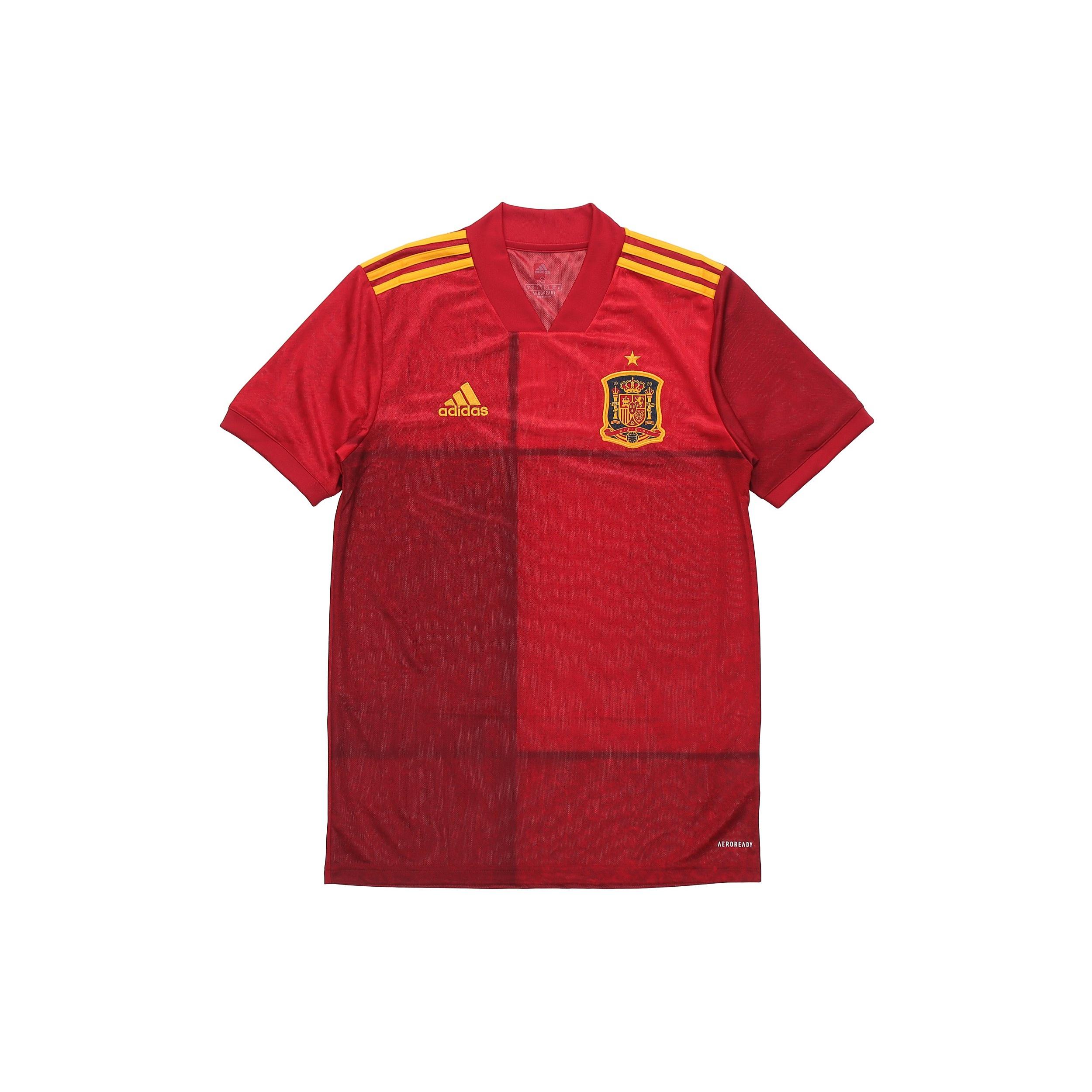 adidas Soccer/Football Sports Fan Edition 2020 European Cup Spain Home Red Men s FR8361 S
