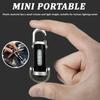 Mini USB Rechargeable LED Flashlight Keychain Portable Waterproof Camping Pocket Lamp Keyring Light Outdoor Gear