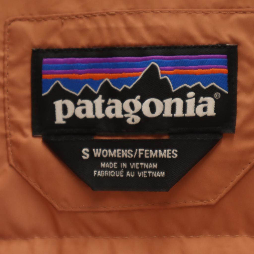 patagonia silent Down jacket S Salmon pink 27935FA19 Outdoor Women Used