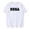 Ny ankomst Sega logotyp bokstavstryckt herr T-shirt sommar fritid kortärmad mode streetkläder Harajuku stor herr T-shirt