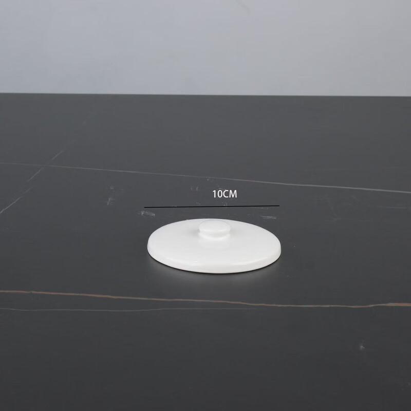 Wutuo Ceramic Inner Pot Lid White Porcelain Stew Pot