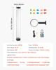 Bubble Tube Lamp 16 Color 1 m Sensory Aquarium Lamp for Relief Calming