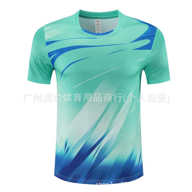 Multi-Sport Training Shirt Badminton Tennis Ping Pong Volleyball Running Gym Cycling Hiking Unisex Quick-Dry Athletic Top