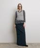 Loutaideu Hairy Sleeveless Knit Top [Grey]