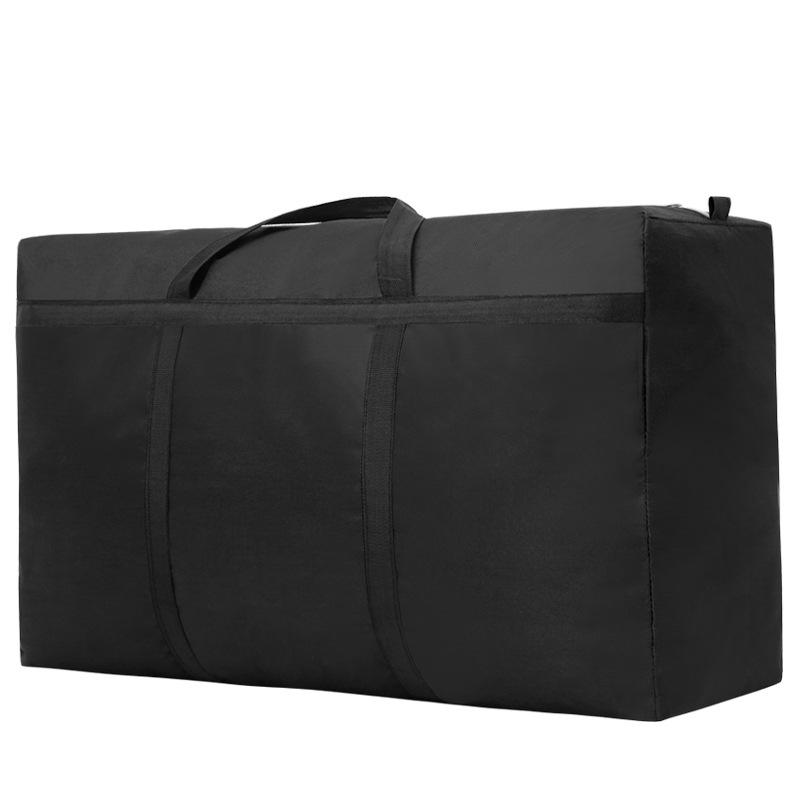 Large Oxford Cloth Storage Bag - Solid Color Moving & Packing Bag with Handle