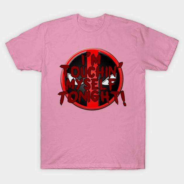 T Shirt Women Touchin Myself Harajuku Print Kawaii Tshirt Summer Short Sleeve Female T-Shirt Top Tee