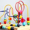 Math Puzzle Bead Maze Colorful Animals Early Education Toys Educational Toys  Baby Toddler