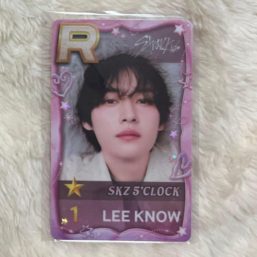 [USED] Reno ssjyp 5clock real card fan meeting straykids sukiz