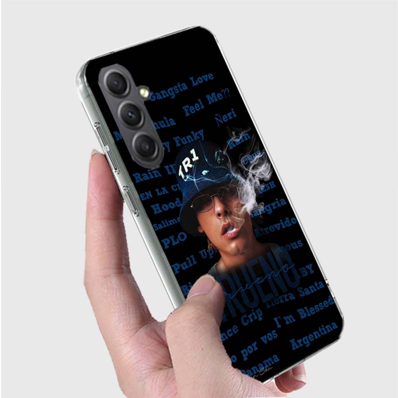 Trueno Rapper Phone Case for Samsung A16 A26 A36 A56 A17 A37 A57 A07 A06 A02S A03 A04S A05S Galaxy Note 20 10 A50S A71 A51 A31 A
