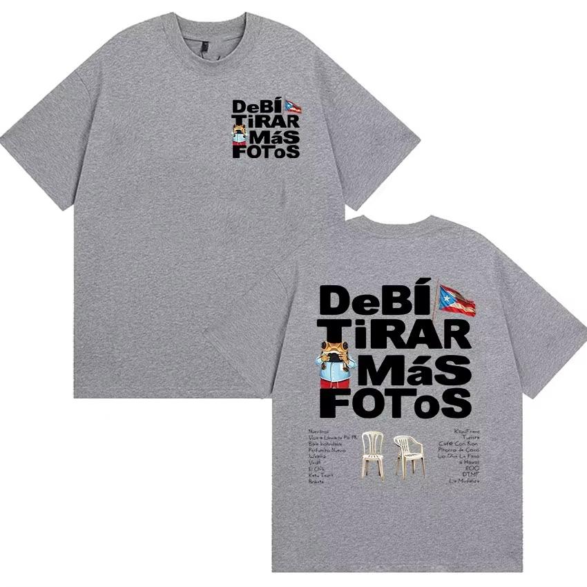 Unisex 2026 Funny Debi Tirar Mas Fotos DTMF Print Bad Bunny Short Sleeve Unisex And Unisex TShirt