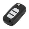 [A ABSOPRO] Renault Compatible 3 Button Key Shell Case Keyless Entry Remote Key Fob Replacement Case for Clio