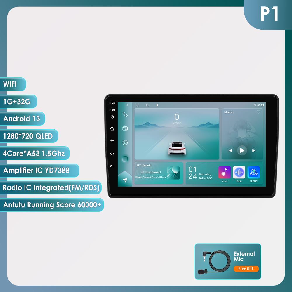 OSSURET 2Din Android 13 Car Radio for Fiat Ducato 2006-2022 Peugeot Boxer Citroen Jumper 2 Multimedia Video Player Carplay 4G Navi Intelligent RDS GPS