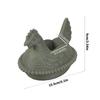 Decorative Chicken Soap Dispenser Holder Plastic Plant Pot Hen Planter For Farmhouse Bathroom Countertop Decoration