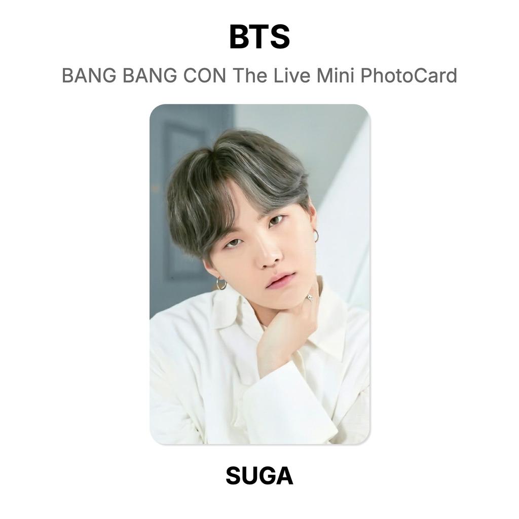 BTS BANG BANG CON The Live Mini PhotoCard Official Photocard