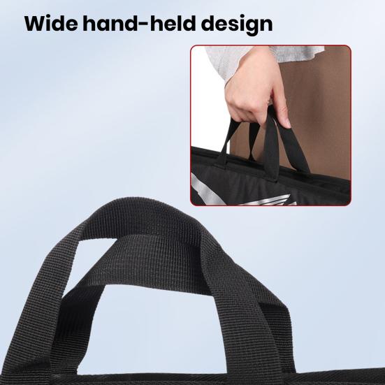 Portable Arrow Bag with Handle Oxford Cloth Waterproof Large Capacity Archery Arrow Quiver Case Carrying Pouch Shoot Hunting Accessories