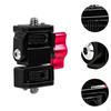 Fluid Head Pan Tilt Monitor Holder Mount Rod Clamp Small Mini Tripod for Mirrorless