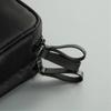 Black Mini Make Up Bag For Female Designer Travel Nylon Storage Bag For Girl Fashion Daily Doule Zipper Small Cosmetic Bags