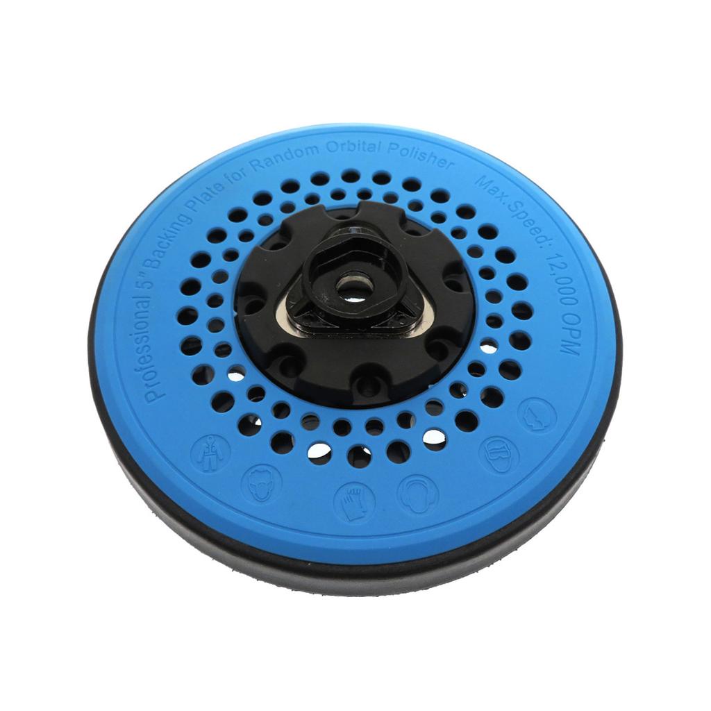 Hook & Loop Sanding Plate 5 Inch 49 Holes  Backing Pad Fit for Orbital Sanding Machine Grinding Polishing Disc