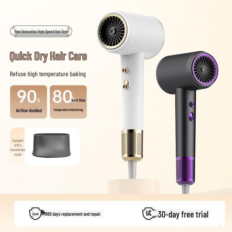 High-Power Hair Dryer with Quick-Dry and Constant Temperature for Home, Salon, and Dorm Use