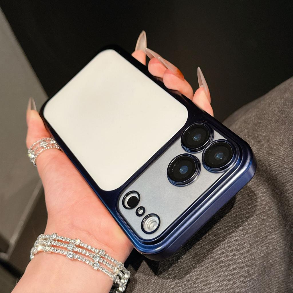 Matte matte electroplated mobile phone case is suitable for Apple 17PROMAX anti-drop all-inclusive 16/15 hard case 11 lens film