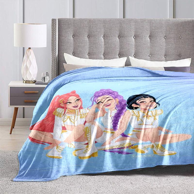 1pc Winx Club FashionCartoon Blanket,Portable Throw for Travel , All-Season Cozy Blanket,Ideal Gift for Christmas, BirthdaysPB065